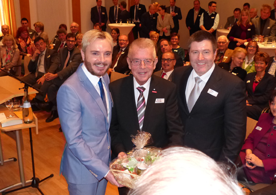 Marcel Schneider, Heinrich Mosler und Jürgen Spahl